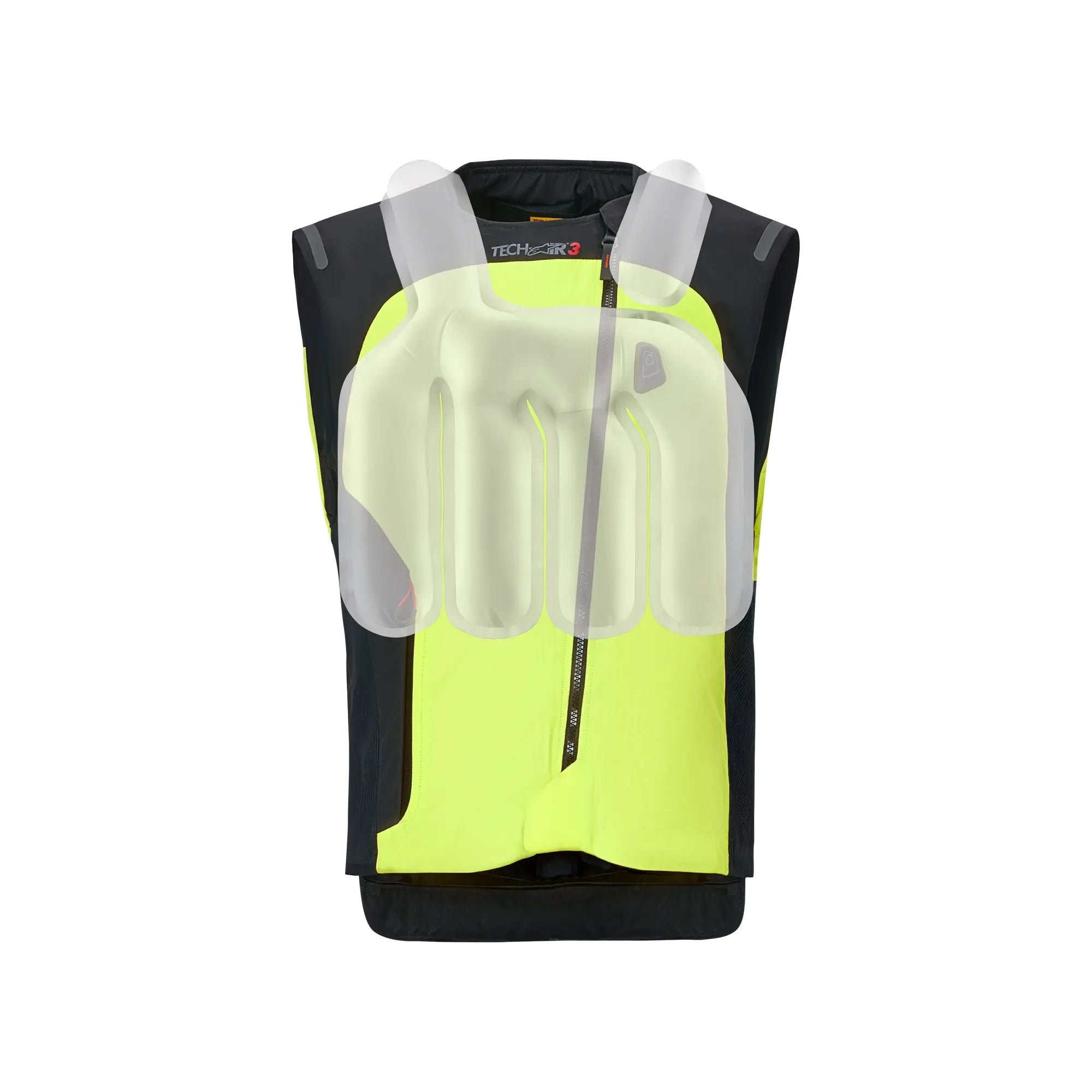 Alpinestars Tech-Air 3 V2 Mens Airbag System - Black + Fluo Yellow