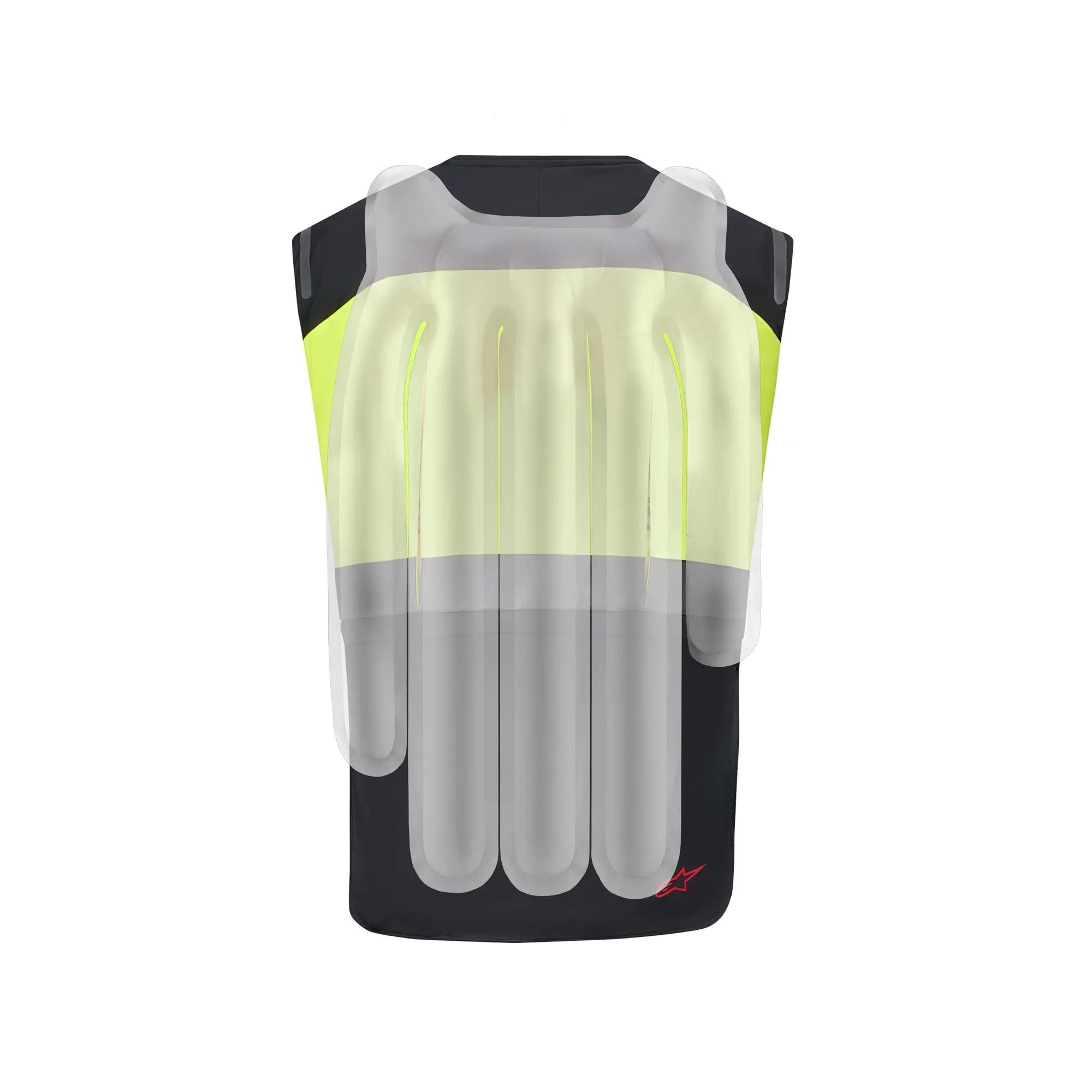 Alpinestars Tech-Air 3 V2 System - Black / Yellow Fluo