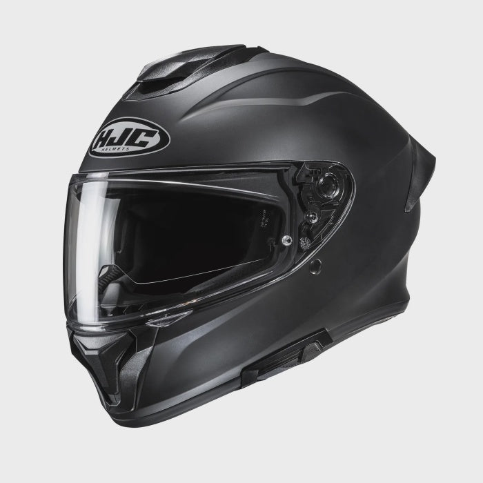 HJC C71 Plain Full Face Helmet - Matt Black