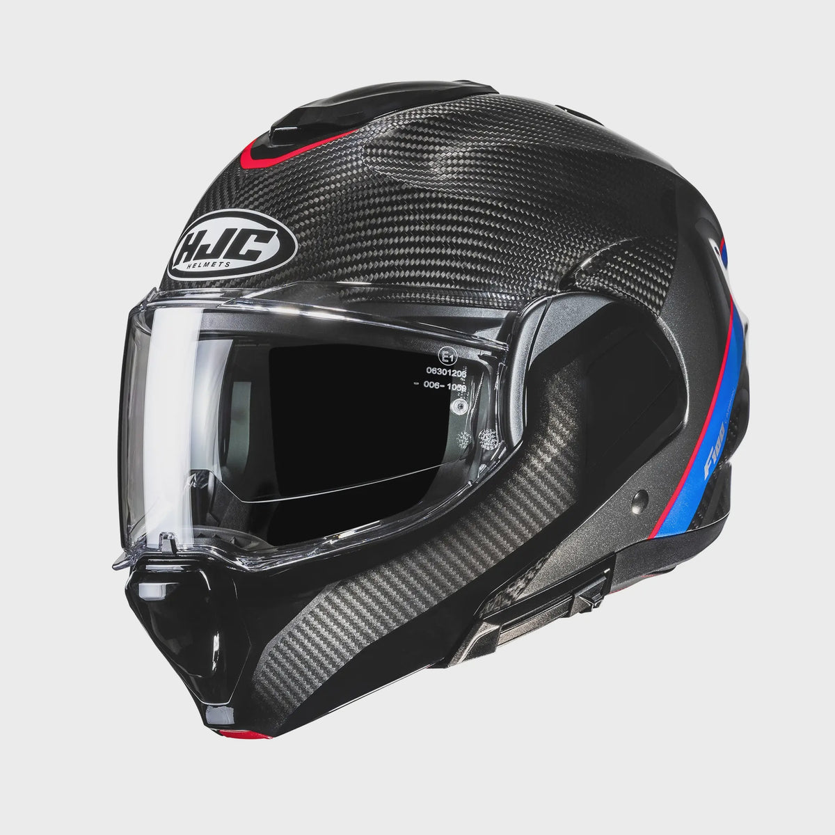 HJC F100 Carbon Stan - Red / Blue / White