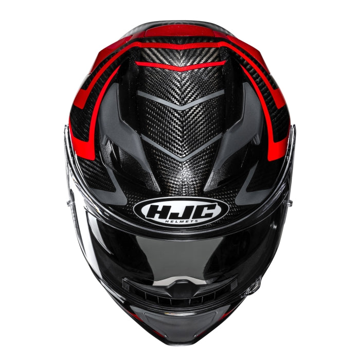 HJC F71 Sports Touring Carbon Helmet Nevio - Red