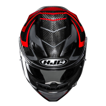 HJC F71 Sports Touring Carbon Helmet Nevio - Red