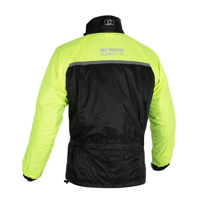 Oxford Rainseal Over Jacket Black / Fluo