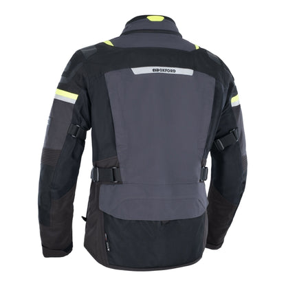 Oxford Oxford Stormland D2D Mens TriLaminate Jacket - Grey / Black/ Fluo