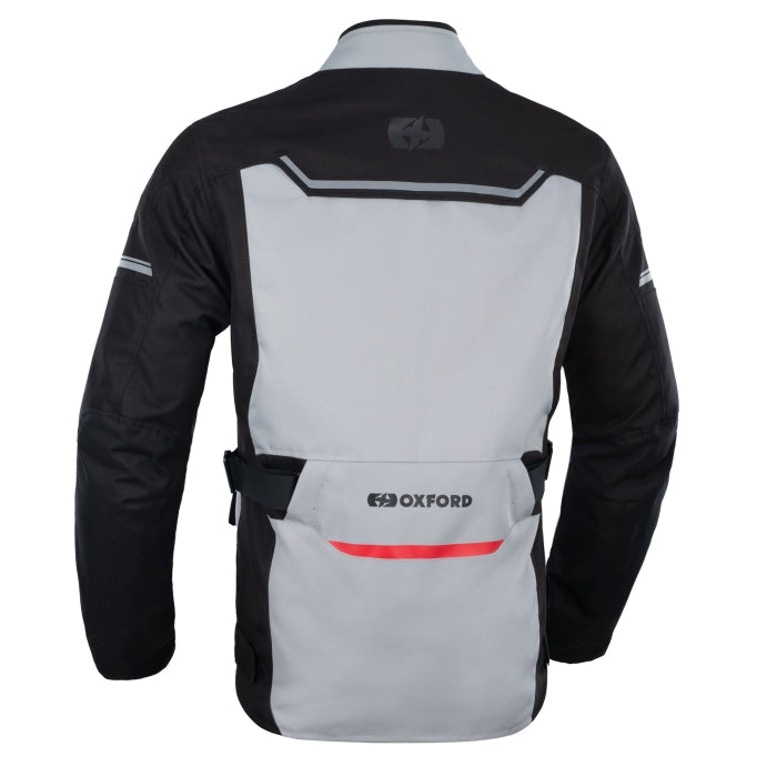 Oxford Metro 2.0 Waterproof Jacket - Grey / Black / Red